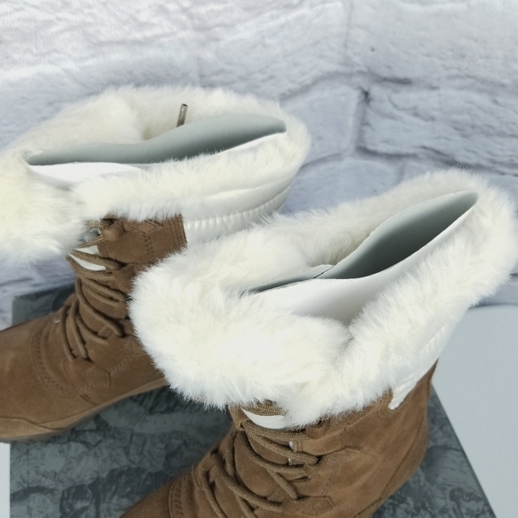 The north face Nuptse Purna II boots brown new size 10 - Picture 8 of 14